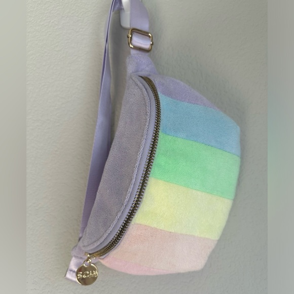Stoney Clover rainbow terry fanny pack - Picture 4 of 7